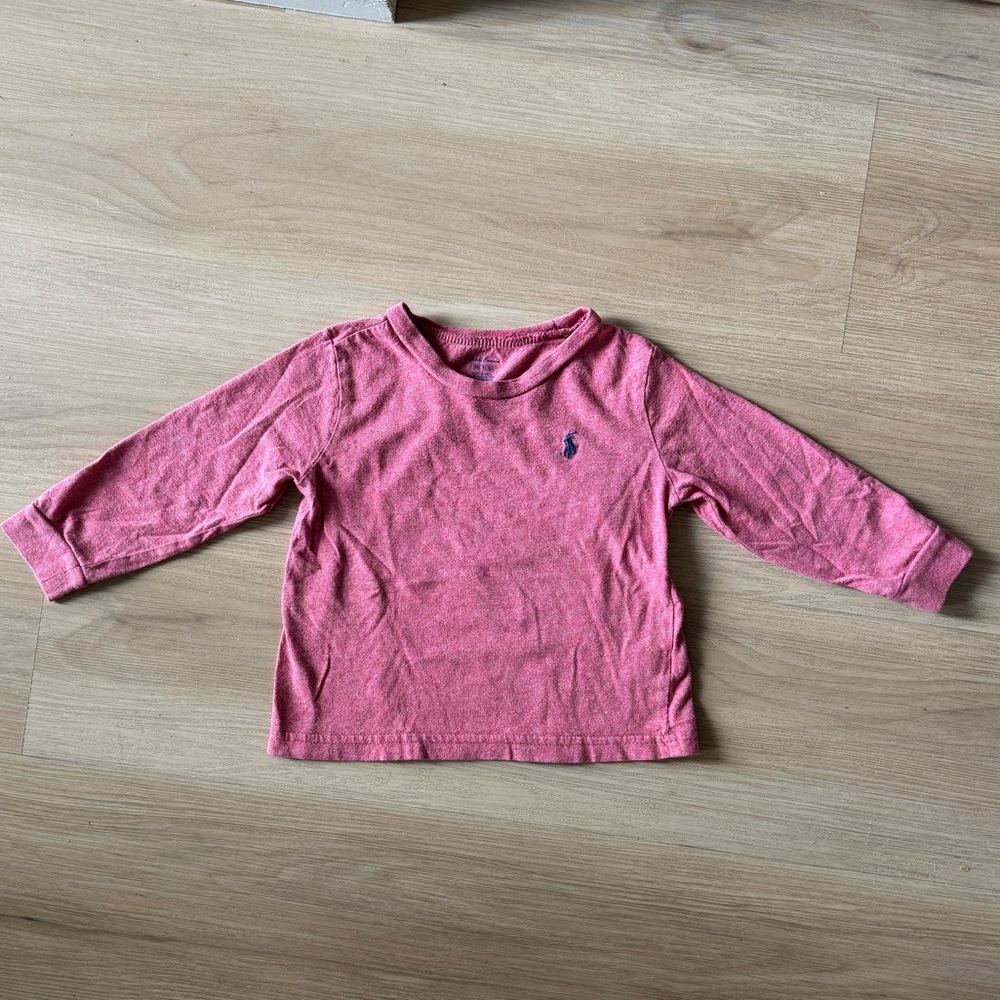 Kids Polo Tshirt Red 18 months